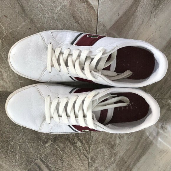 White Lacoste Sneakers - Picture 2 of 3